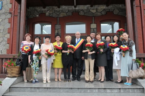Delegatie din Republica Chineza, in vizita la Busteni