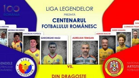 Centenarul Fotbalului Romanesc, pe arena „Ilie Oana” Ploiesti!