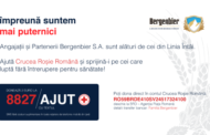 Angajatii si Partenerii Bergenbier S.A. se alatura Crucii Rosii Romania in sprijinirea oamenilor din linia intai