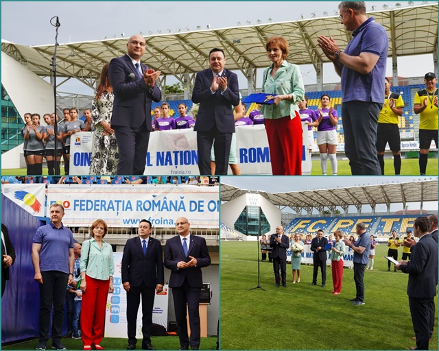 Momente speciale pe stadionul „Ilie Oana”, in prezenta Familiei Regale