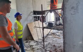 Proiectele din comuna Floresti prind contur; stadiul lucrarilor la gradinita si blocul 4K