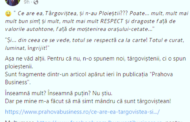 EXCLUSIV: Primarul municipiului Targoviste multumeste public Prahova Business! Motivul?!