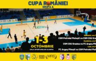 Cupa Romaniei la Baschet Masculin: Turneul Grupei A se desfasoara, de vineri pana luni, in Sala Sporturilor Olimpia