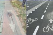 Diferente intre cele 2 poze? Administratiile de-acolo sunt in alt timp si spatiu: Bihorul, Clujul si Alba isi fac super-circuit de biciclete! Noi, la Ploiesti in ce mileniu suntem?