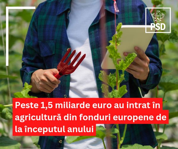 Liderul PSD Prahova, Bogdan Toader, veste buna pentru agricultori