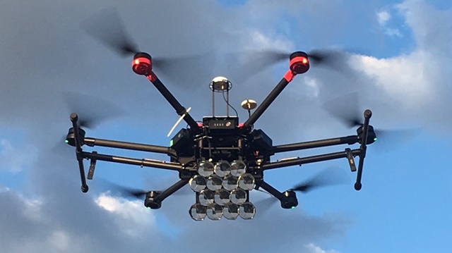 Zeci de drone in toata tara vor furniza informatii in timp util de la diverse evenimente cu impact asupra mediului