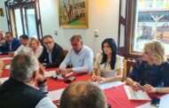 Reuniune a primarilor si presedintilor de organizatii PSD de pe Valea Slanicului, la Alunis