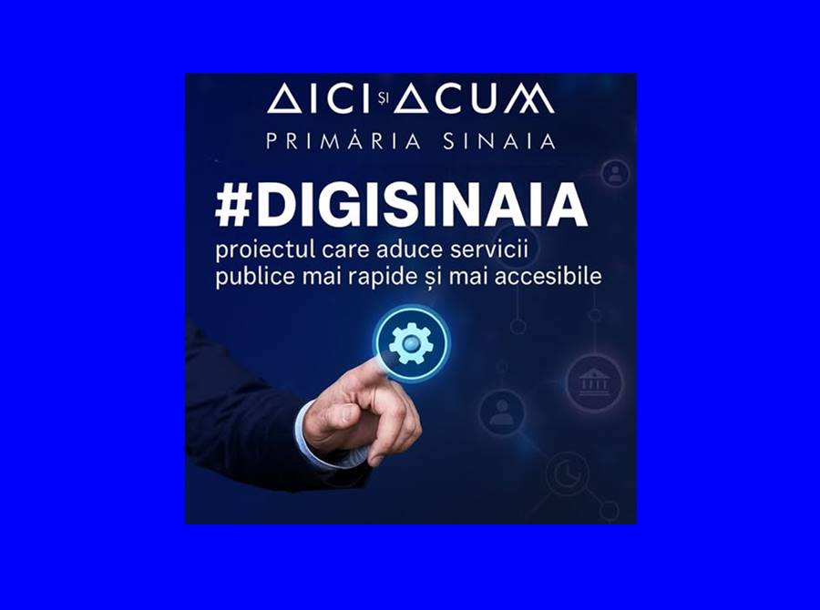 Primaria Sinaia accelereaza dezvoltarea infrastructurii digitale